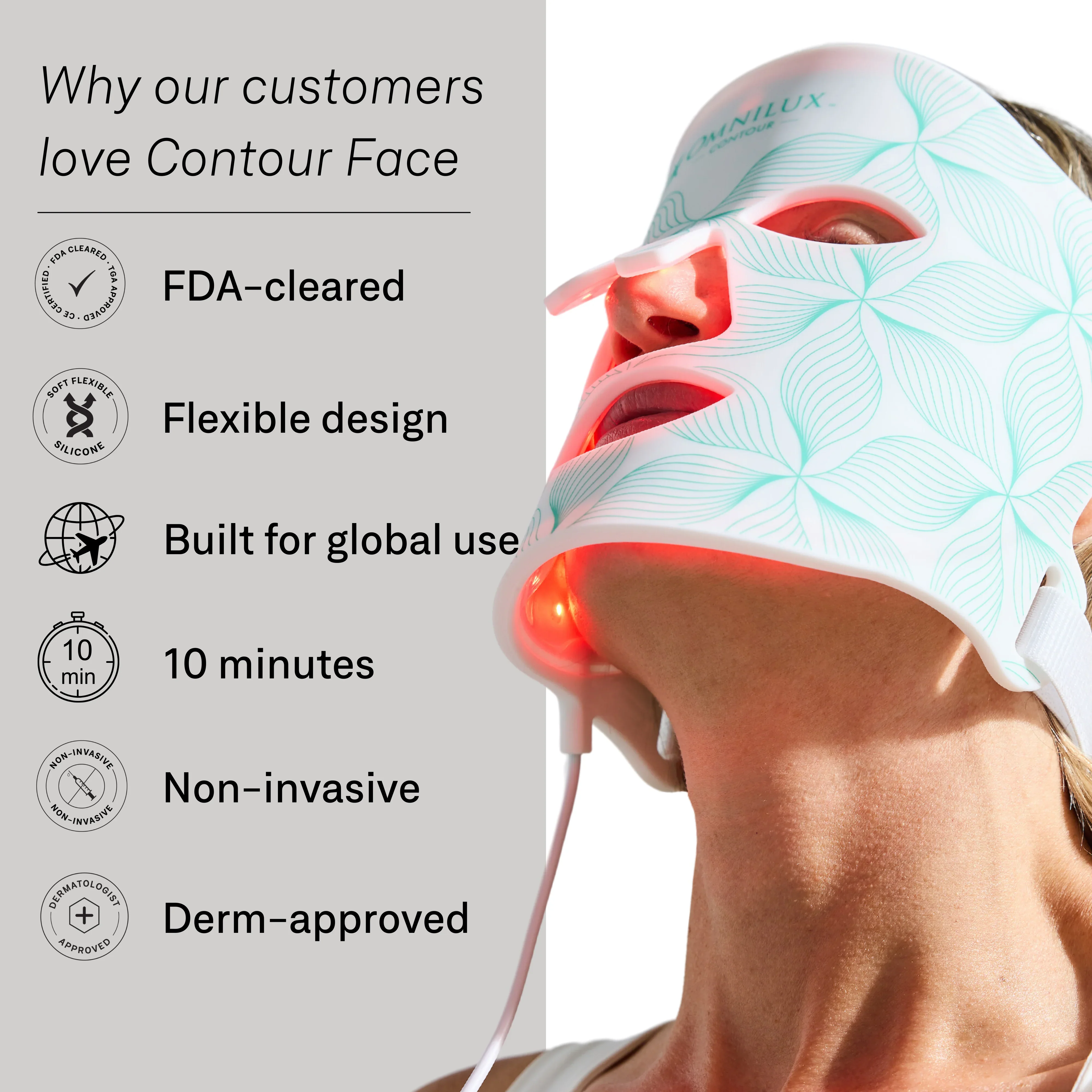OmniLux Contour LED Mask - Image 7