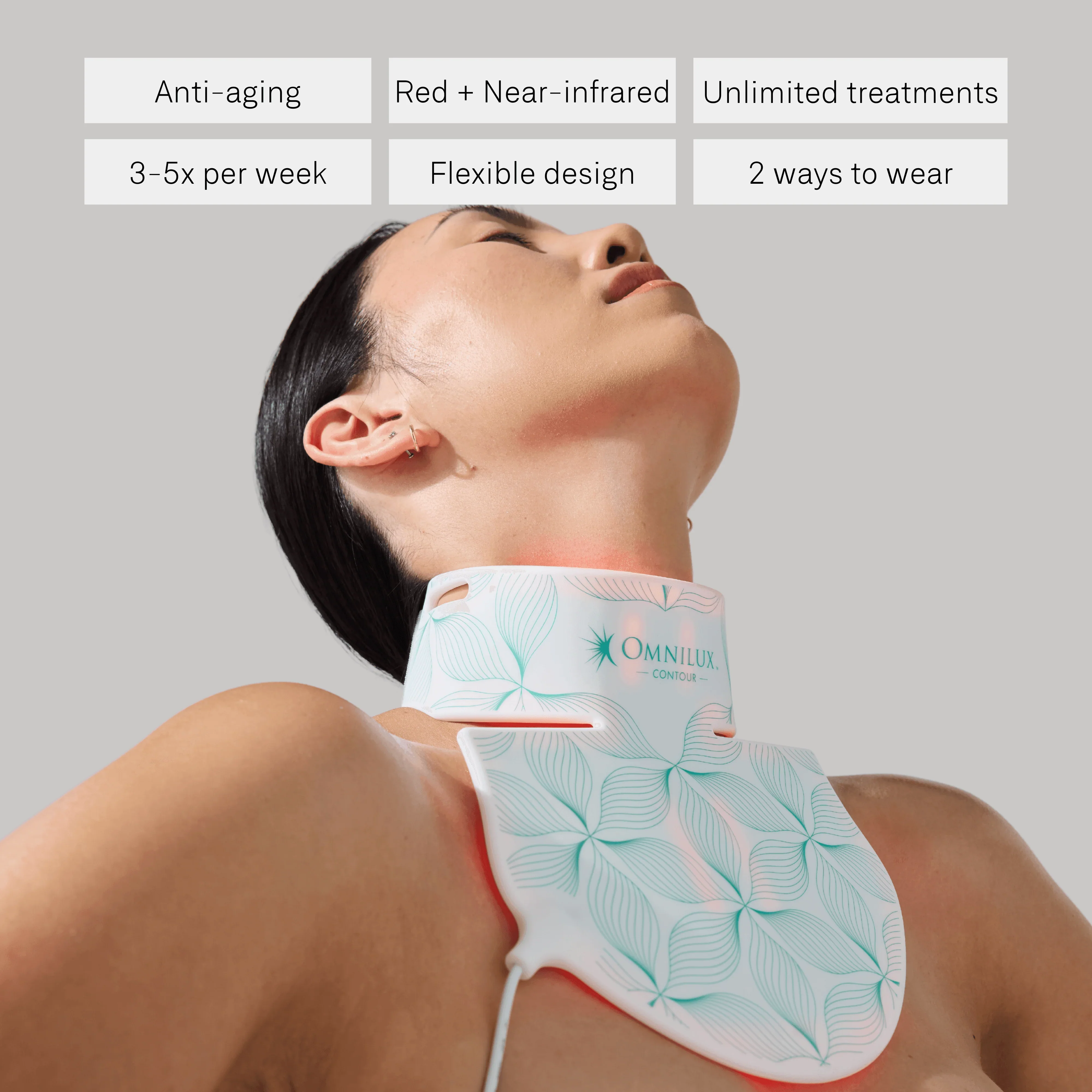 OmniLux Contour LED Mask Neck & Décolleté - Image 4
